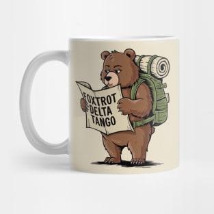 FDT Resist Bear, Anti Trump, National Parks Forest Service - Foxtrot Delta Tango Mug
